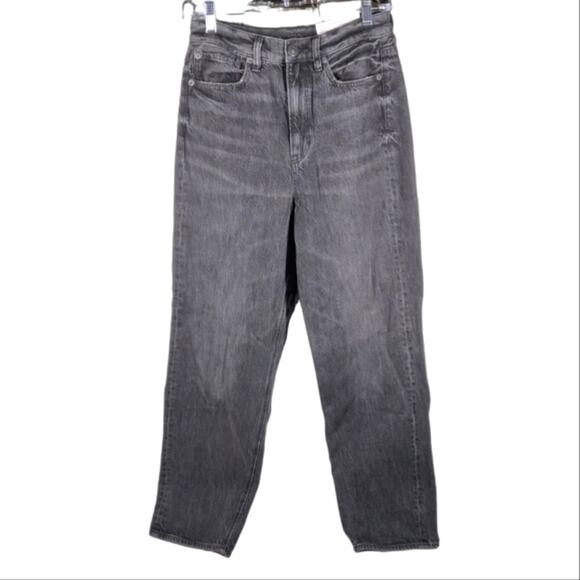American Eagle Outfitters Denim - NWT American Eagle Baggy Highest Rise Jeans Black Wash size 27 Short